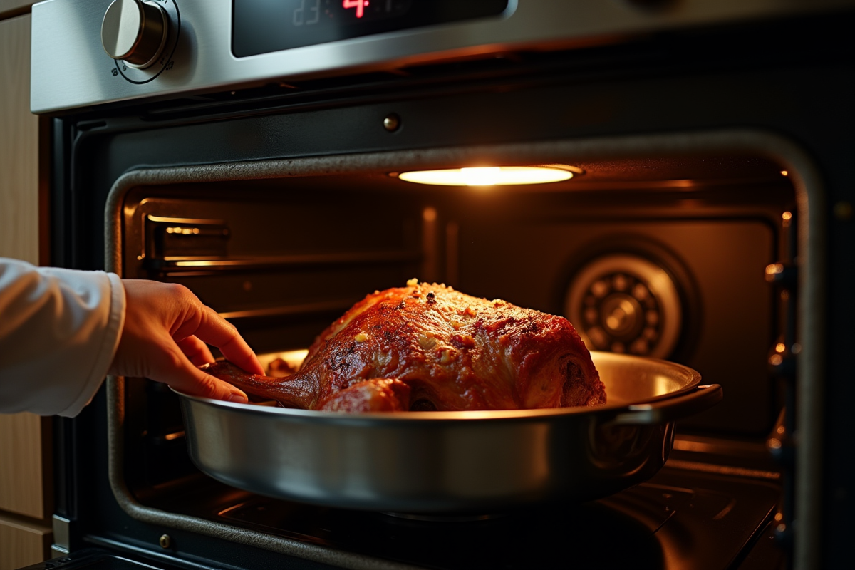 agneau cuisson